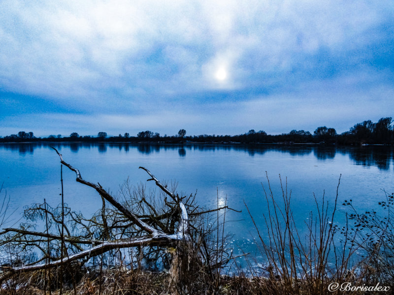 By the lake