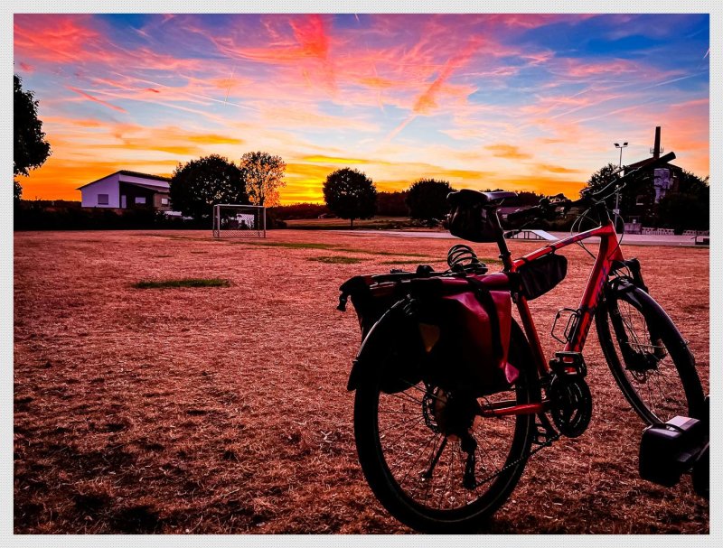 A Bikers Sunset
