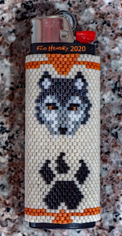 Wolf Lighter Cover