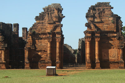at Jesuit ruins