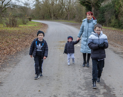 Winter Walk in the Park