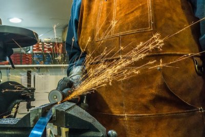 cutting spring steel