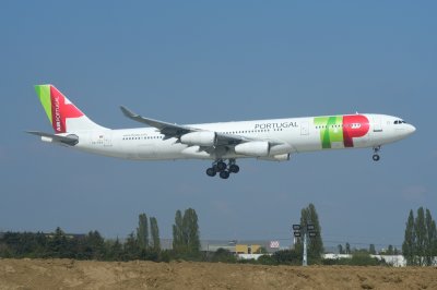 TAP Airbus A340-300 CS-TOA new colours