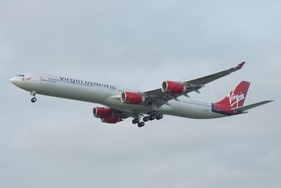 Virgin Airbus A340-600 G-VMEG