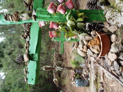 Memorial crosses