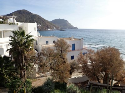 Overlooking the sea