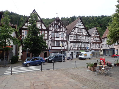 Stage 1: Half-timbered houses