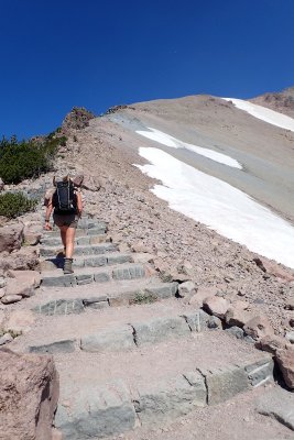 Climbing steps