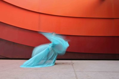 Dancing on a Blue Cloud