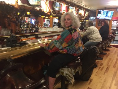 Cowboy bar stools