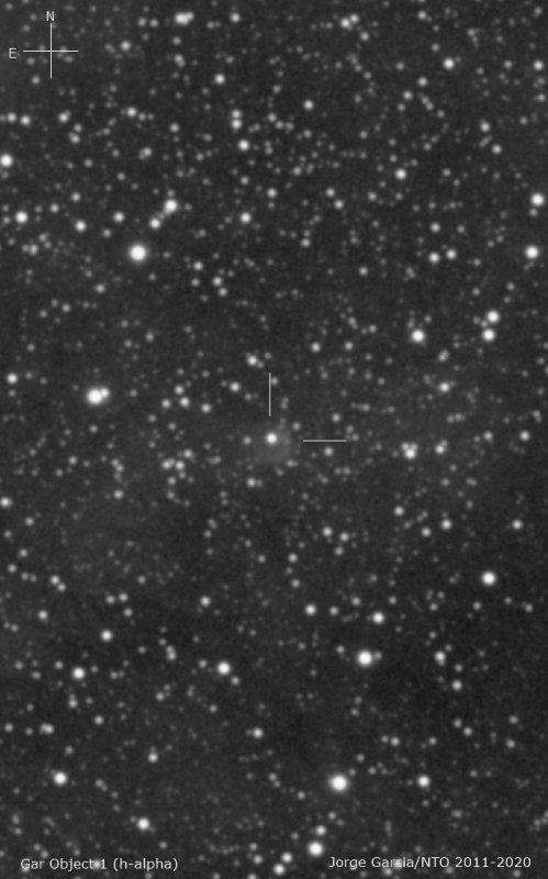 Gar Object 1 - h-alfa (Pending to catalog)