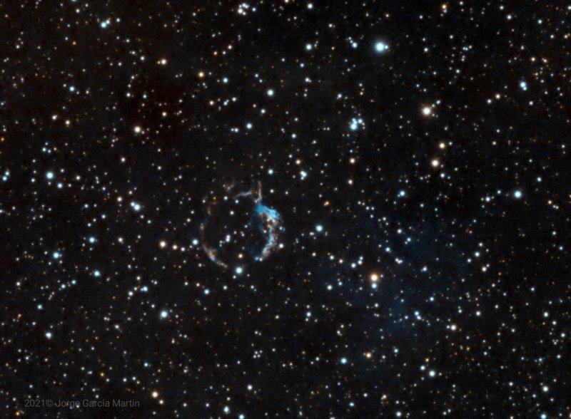Cassiopeia A ( CAS A) supernova remmant - sulfure (S2) palete