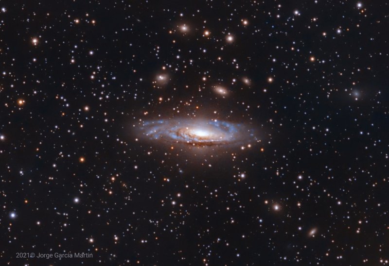 NGC-7331 Deer Lick Galaxy Group