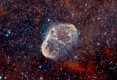 Reprocesado de la Crescent Nebula