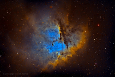 Ngc281, the celestial PacMan