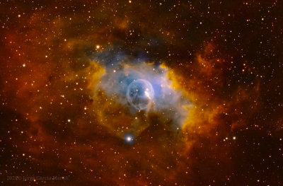 Ngc 7635, the Bubble nebula