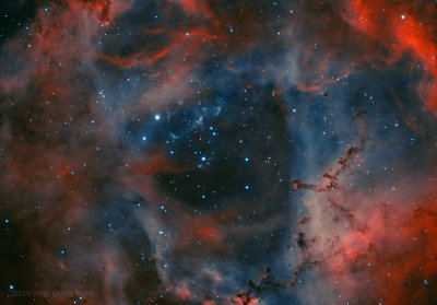 NGC-2244, the core of Rosette nebula