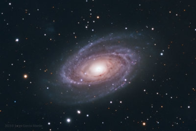 M-81, the boode galaxy, crop