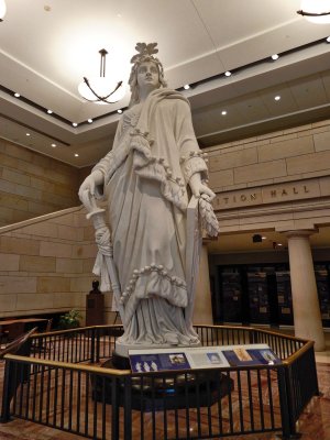 Model for Statue of Freedom atop the Dome