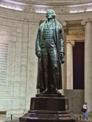 Thomas Jefferson Statue in the Jefferson Memorial
