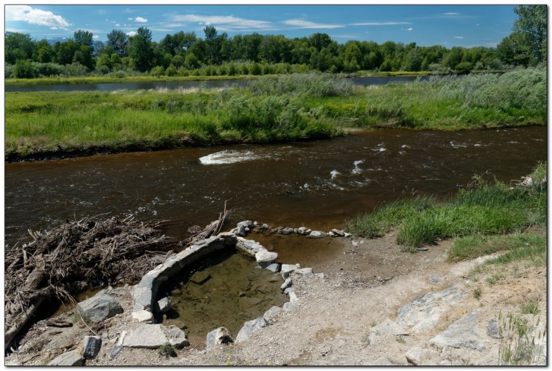 Jefferson River Bike Ride - Renova Hot Springs