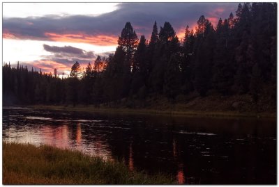 Sunset from Upper Coffee Pot Campground