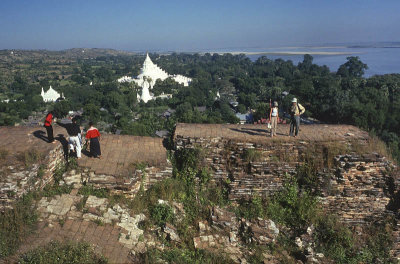 Mingun, on the top of Mingun Pahtodawgyi