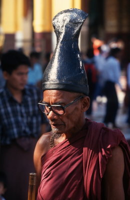 Yangon, at Shwedagon Paya