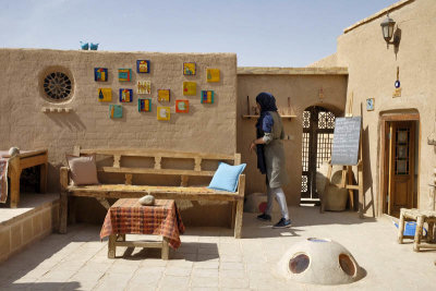 Yazd, Old Town, Art Cafe