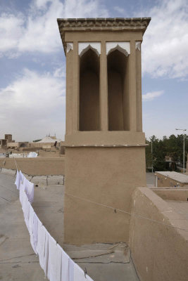 Yazd, Old Town roof terrace hotel
