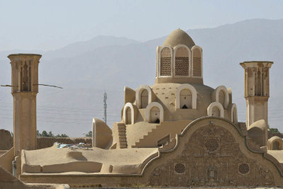 Kashan, view from Sultan Amir Ahmad Historical Bath