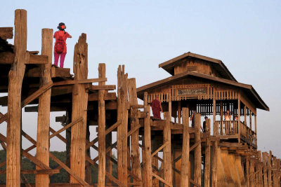 Amarapura, U-Bein Bridge