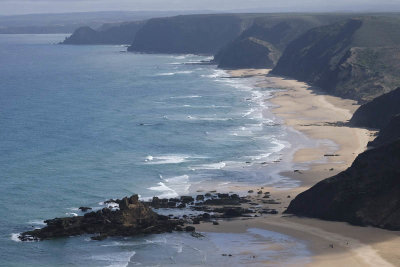 Castelejo Beach from Torre de Aspa