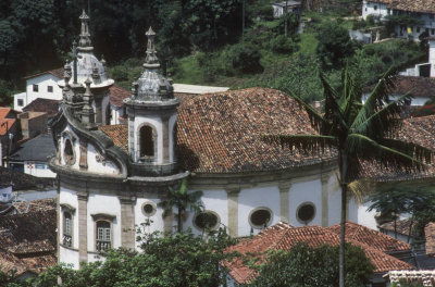 Nossa Senhora do Rosário dos Homens Pretos Church, Ouro Preto, Brasil