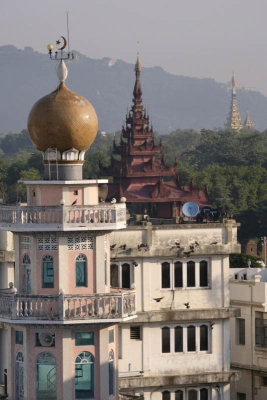 Mandalay, View from Royal City Hotel