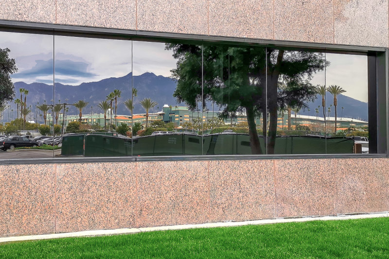 Arcadia Window Reflection