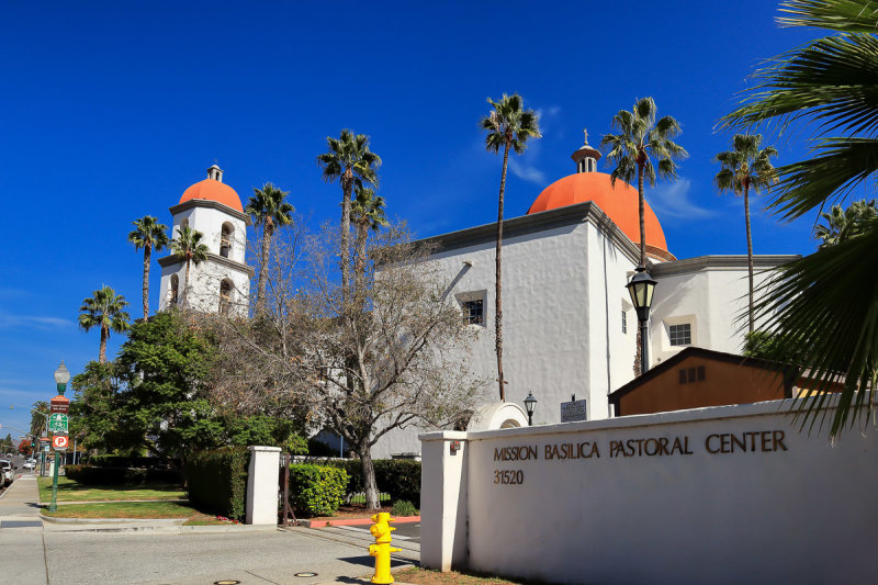 Mission Basilica Side View