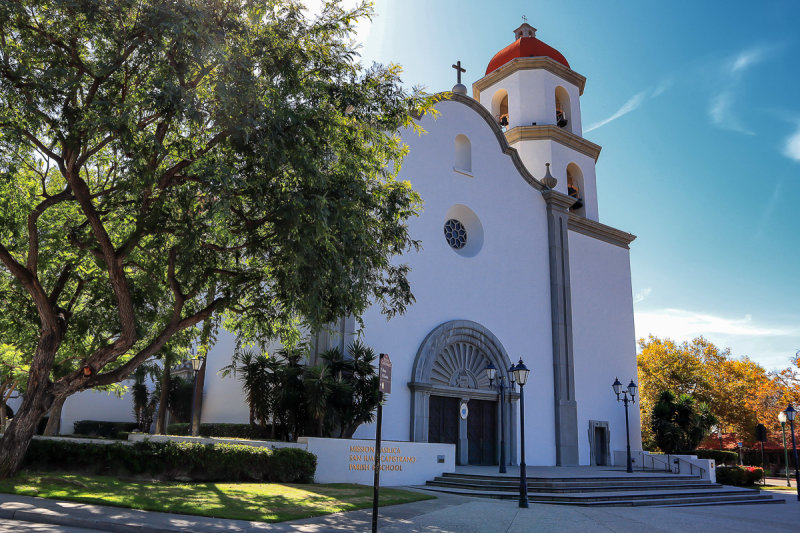 Mission Basilica Facade