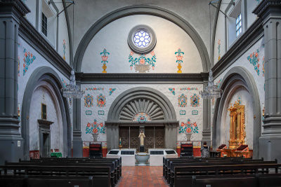 Mission Basilica Interior 3