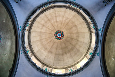 Mission Basilica Dome Interior