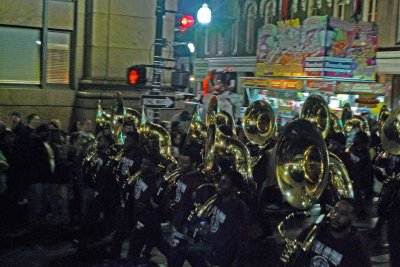 Tubas at Krewe of Muses Parade