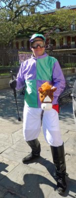 KOE Jockey with Toy Horse