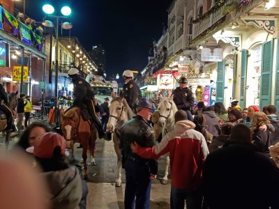 Tuesday on Bourbon St.