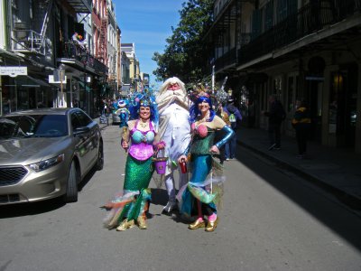 Fat Tuesday on Royal St.
