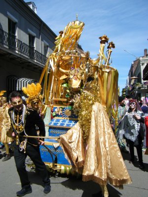 Bourbon St. on Fat Tuesday