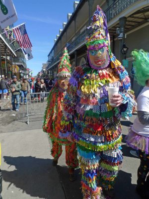 Bourbon St. on Fat Tuesday