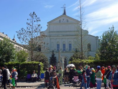 Back of St. Louis Cathedral