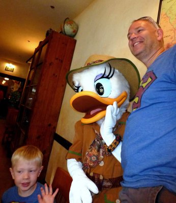 Daisy at Tusker House in Animal Kingdom