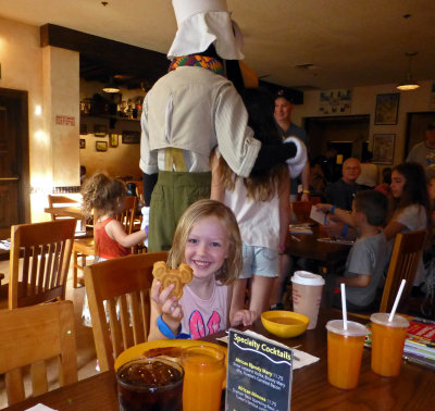 Mickey Waffle at Tusker House in Animal Kingdom