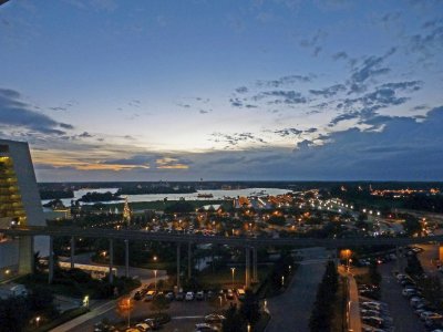 View of Bay Lake from Our Balcony